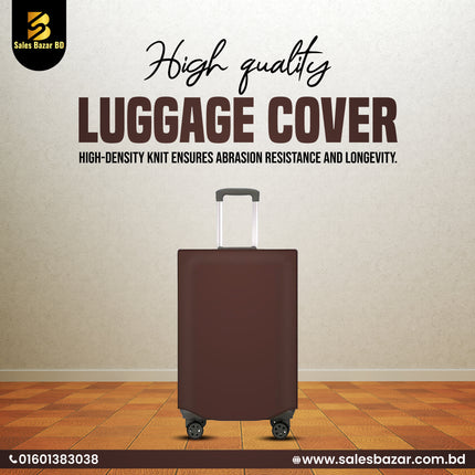 Luggage Cover – Dustproof Stretch Suitcase Protector Case for Travel!